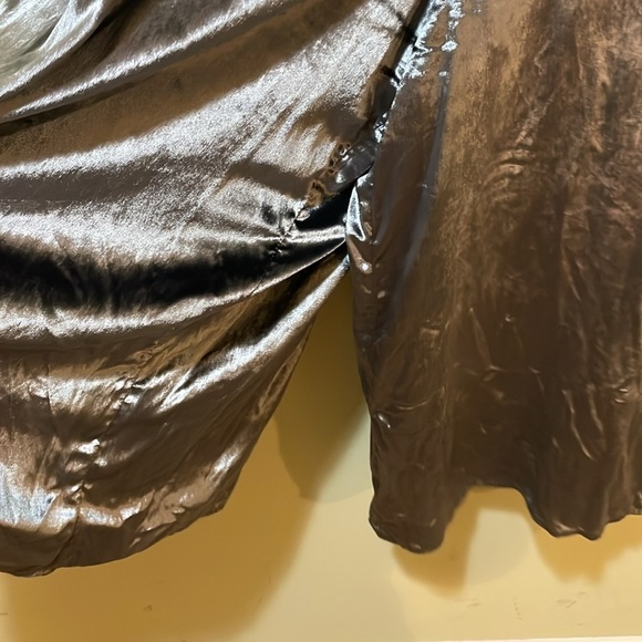 Women’s Anthropologie Maeve Velvet Overalls Romper Jumpsuit Grey Loose - Picture 3 of 8